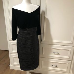 NWT Alex Evenings Black Dress